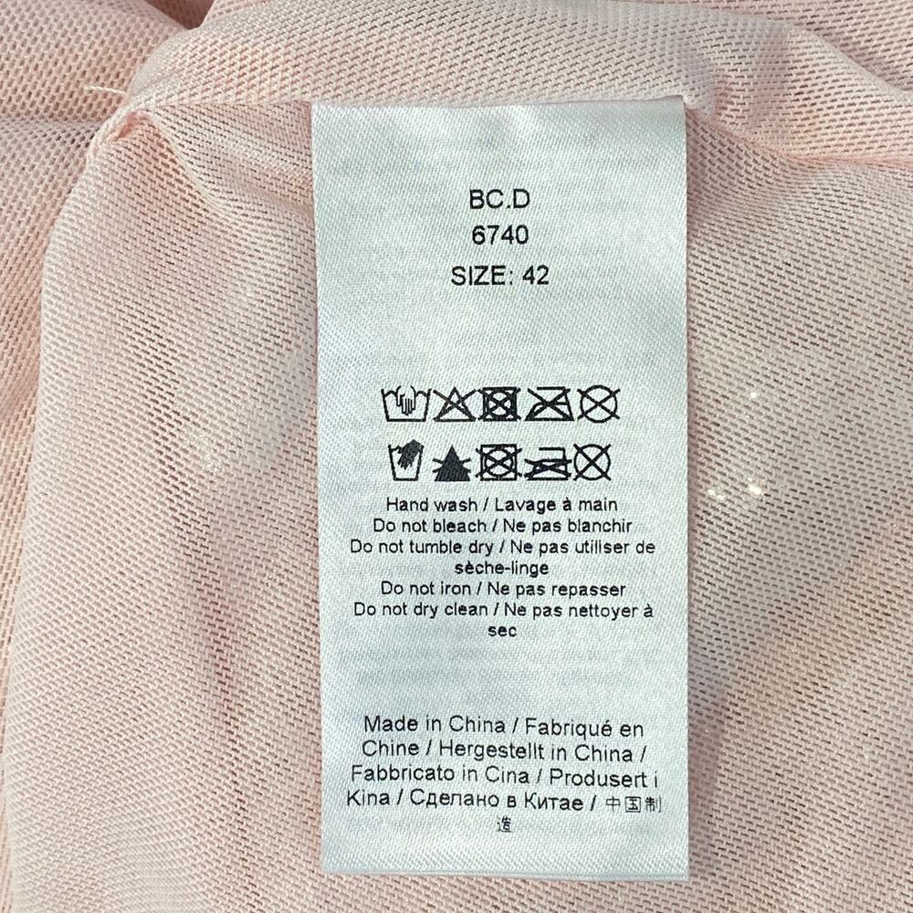 Ganni 3D Sequins Top Mauve Chalk - Picture 9 of 13